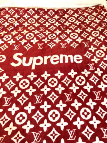 supreme lv blanket ebay|eBay.